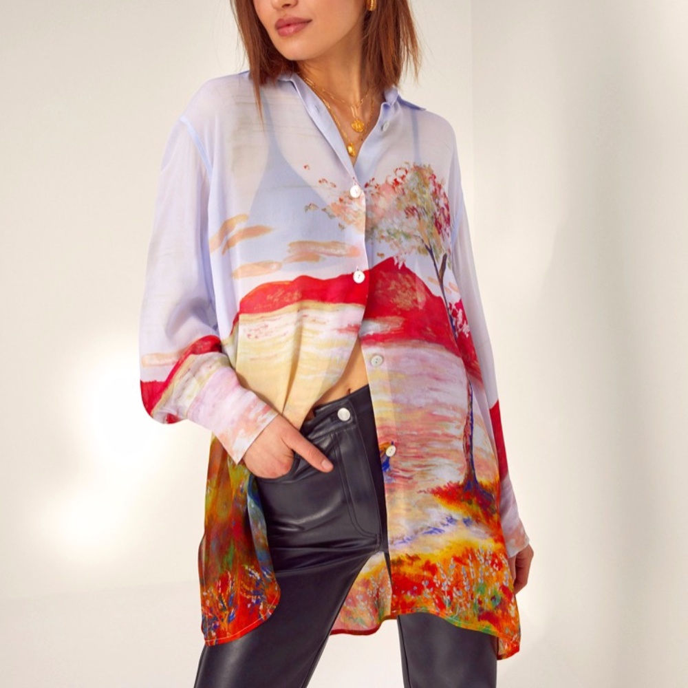 Wilfred Twain button down